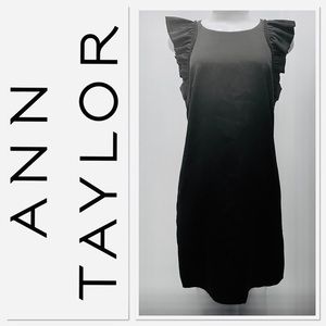 Ann Taylor Ruffled Sleeve shift Dress